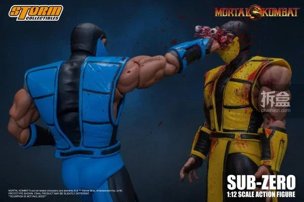 Storm Toys Genuine Mortal Kombat Series Fire Dragon Sub-Zero Motaro Lu Kang Goro Fighting Game 1/12 Action Figures Model Toys