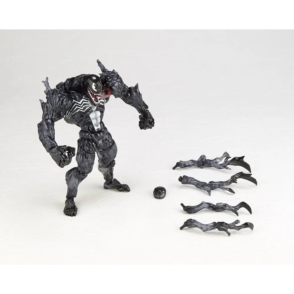 KAIYODO Original Authentic [Evoltech] Amazing Yamaguchi MARVEL  · Agent Venom VENOM/ CARNAGE Mobile Doll Model Handmade Toy Gift