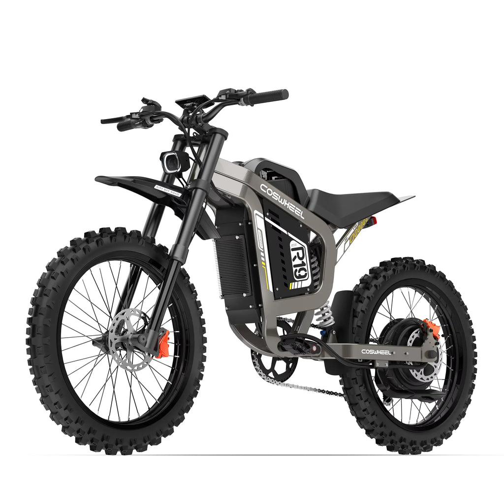Coswheel R19 Electric Bike 6000W Motorcycles 72V 40AH Battery Dirt Mountain Bike Lightweight Off-Road EBike For Adult