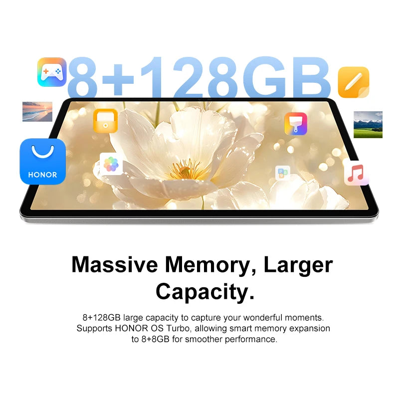 Global Version HONOR Pad Х9a Tablet android 11.5" 120Hz 2.5K HONOR Fullview Display 6GB+128GB Qualcomm 6nmSnapdragon 685
