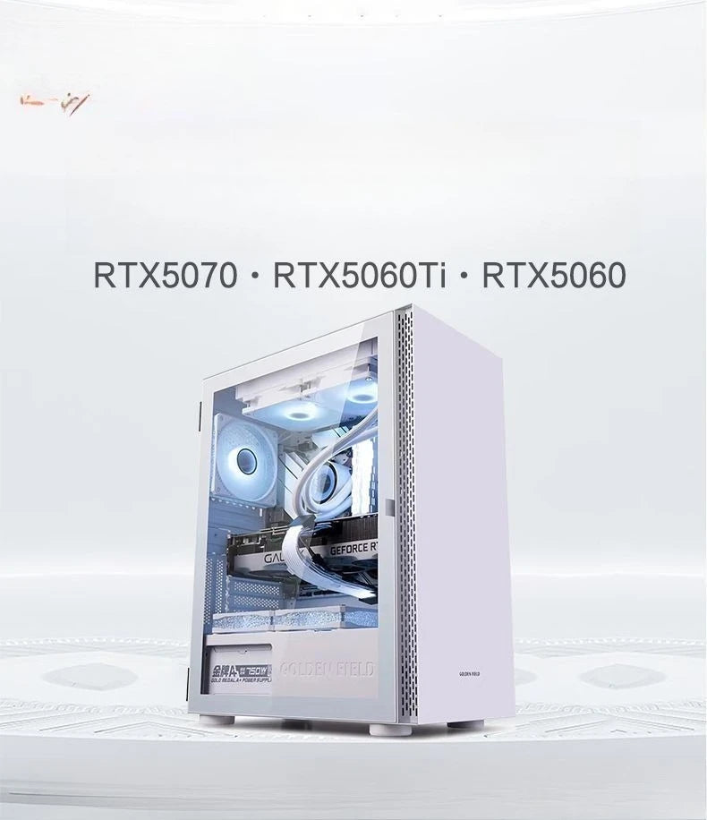 RTX5070/i7 14700F/32G High-end Game LIVE Design Rendering Assembly Computer Host