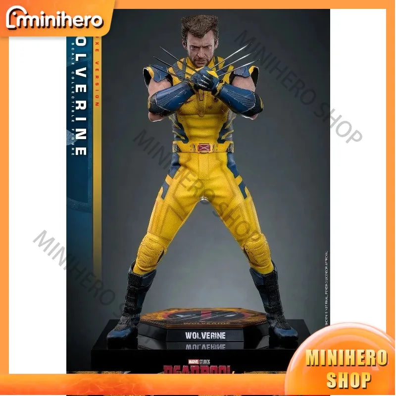 In Stock Authentic HOTTOYS HT 1/6 Scale MMS753 Deadpool & MMS754 Wolverine Collectible Action Figures Toy Gift