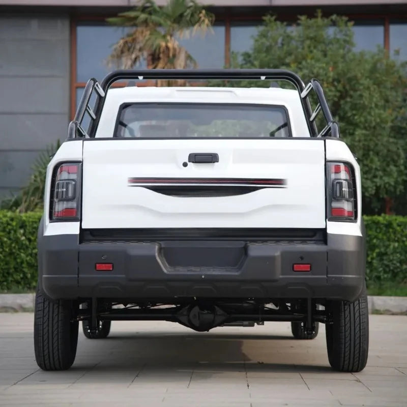 Electric Pickup Truck for Household Use Four-Wheeler Dual-Power Oil and Electric New Energy Vehicle Double-Row Off-Road Cargo