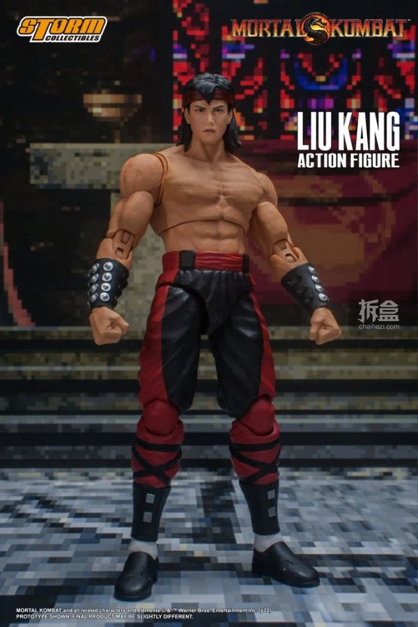 Storm Toys Genuine Mortal Kombat Series Fire Dragon Sub-Zero Motaro Lu Kang Goro Fighting Game 1/12 Action Figures Model Toys