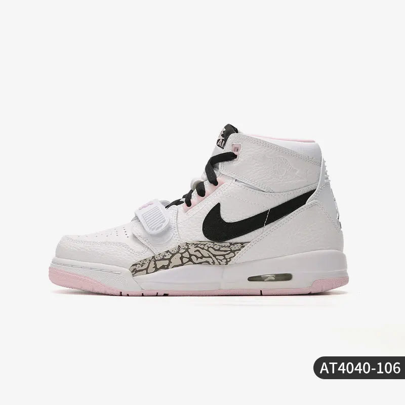 Nike genuine AIR JORDAN LEGACY 312 (GS) Women's Large Children's Basketball Shoes AT4040-106