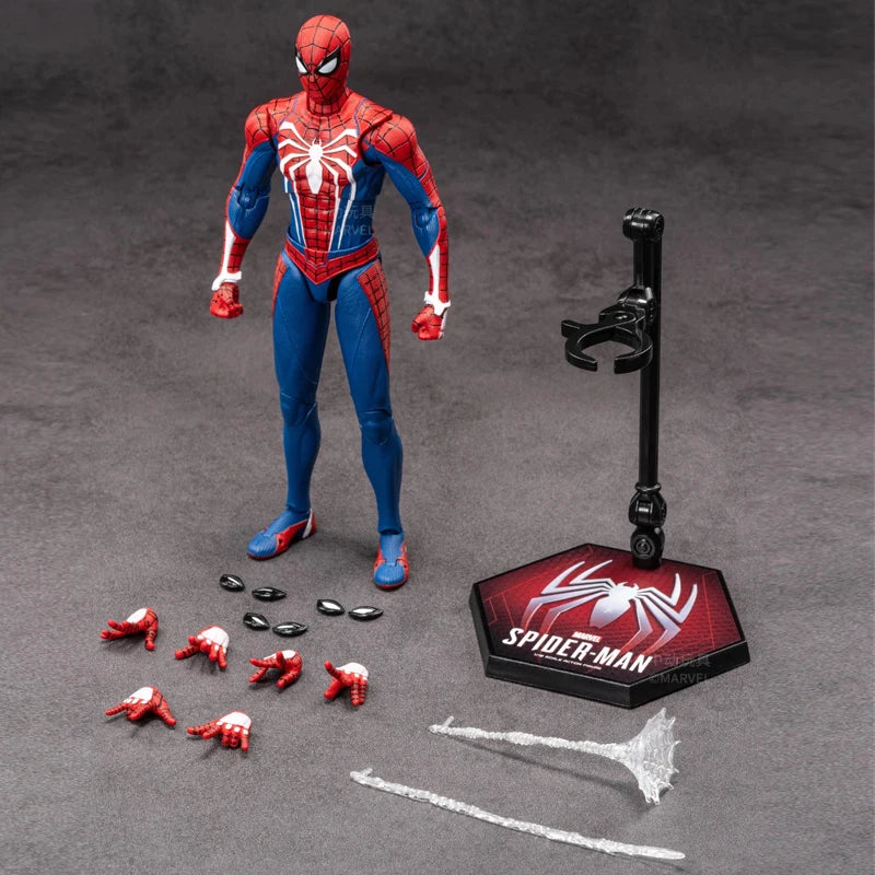 ZD TOY SpiderMan Series PS4 Game Spiderman SpiderMan Anti-OCK suit SpiderMan Velocity suit SpiderMan 2099 suit Miles Morales