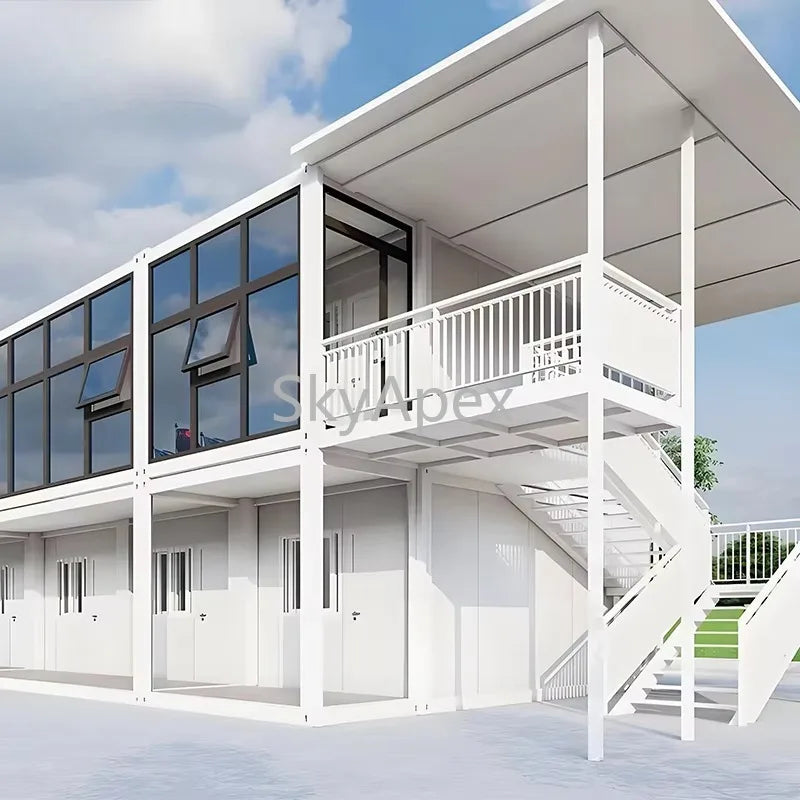 Customizable  High Quality  20Ft Prefabricated Expandable Container House Bathroom Kitchen Prefab Villa Portable Home Waterproof