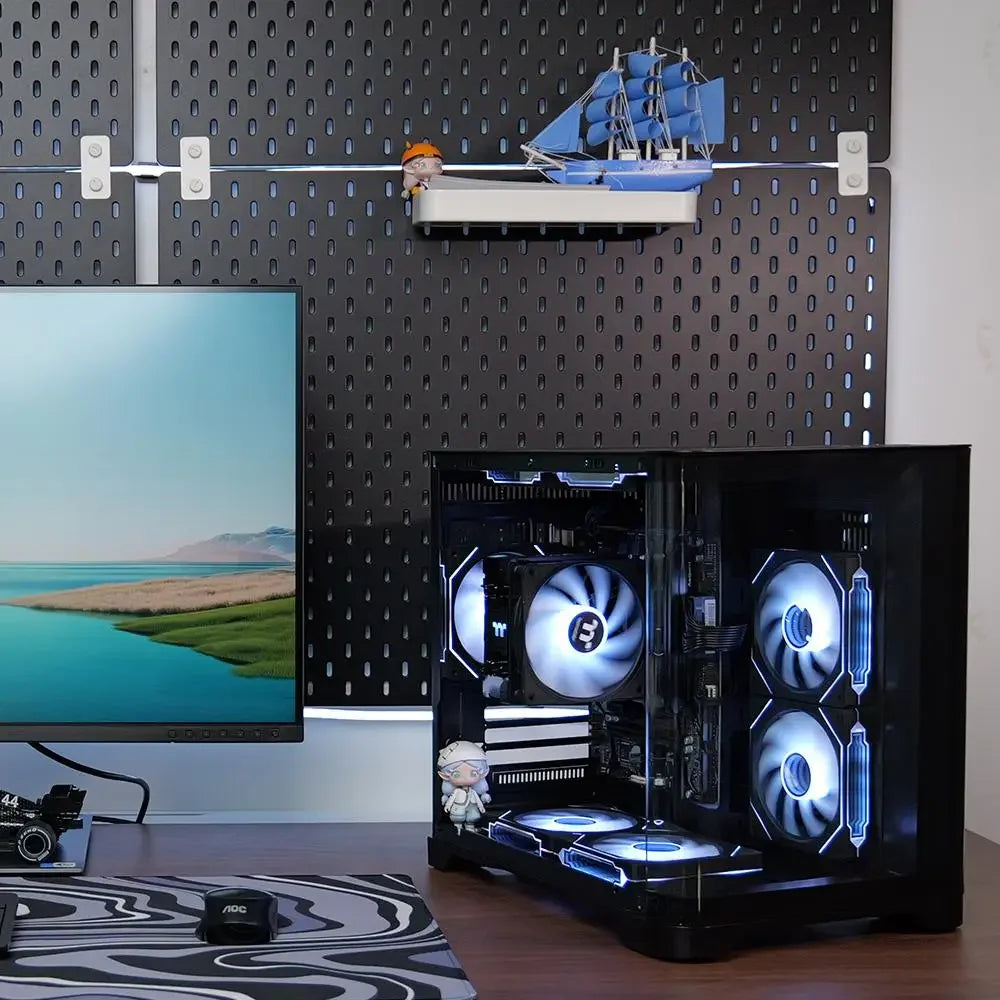 YEAH MAGIC  AMD Ryzen 5 5600GT  Gaming Desktop 16GB(8G*2) DDR4 3200 1T NVME SSD ARGB 7 Fans Win 11 Home Gamer Desktop PC in US