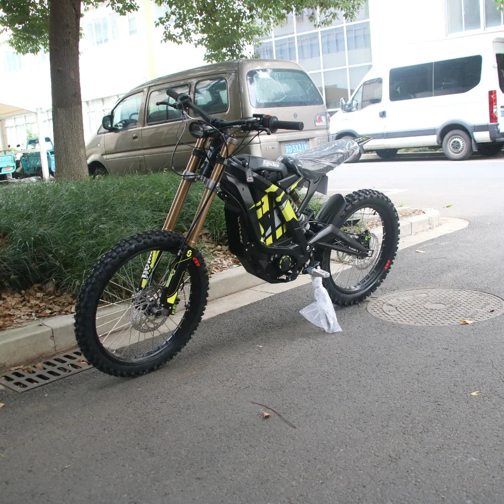 75KM/H Powerful Off-road 40AH Lithium Battery Cheap Electric Motorcycles For Adults