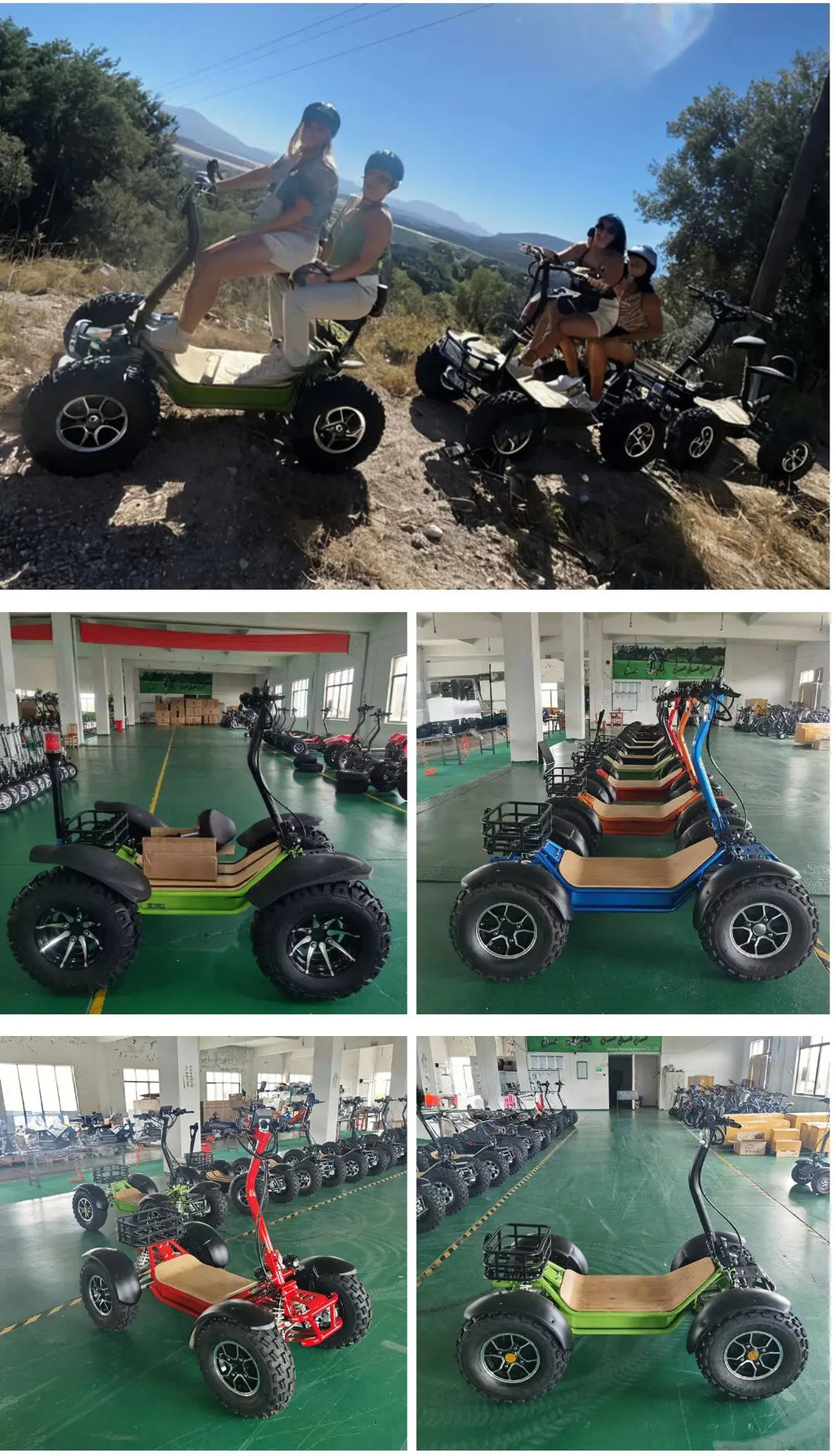 Club Product All Terrain 60v 60ah 10000 Watt 4x4 Off Road Scooter Electric Atv Prices Ride on Golf Scooter