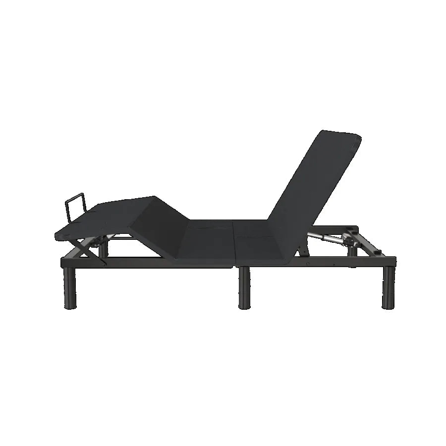 Adjustable bed frame Twin Size Bed Frame Black Easy Assembly