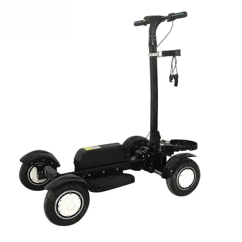 Factory Hot Selling Folding  4 Wheel Electric Golf Scooter with Bag Holder Cart Scooter Golf Carts Electric