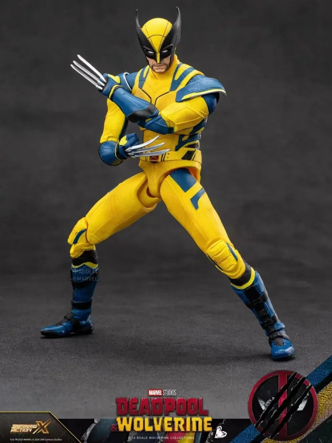 2025 Deadpool & Wolverine Movie SHFiguarts Action Figure 1/10 ZD Original X-Men Dogpool Model