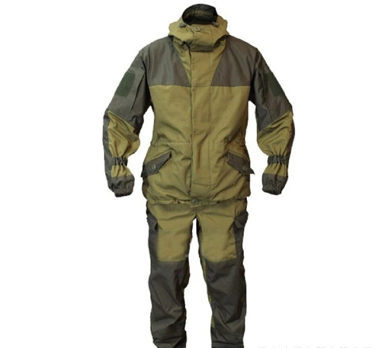 Hunting Clothes Set Gorka-3 Russian Mountain Tactical Suit Горка Camo Combat Uniform Men Outdoor Training Jacket Clothing Suits