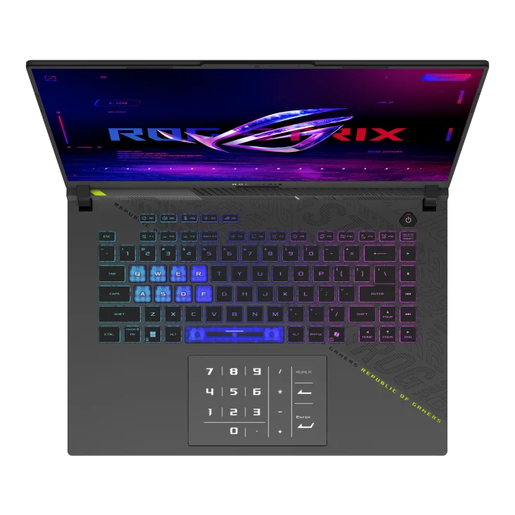 2025 New Rog Strix G16(2025) G614 16 Inch R9 9955HX 3D AI-powered 16GB 1T 5070TI-12G 240H 2.5K Gaming Laptop Computer