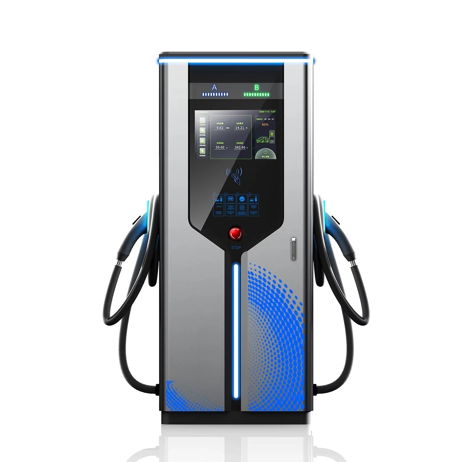Commercial  180kw Fixed  Installation Public  EV Charger Electrical Vehicle  Ev Dc Fast Charger Electric Car Charging Station