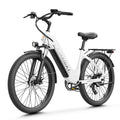 24" Fat Tire Electric Bike 48V 1100W Peak 28MPH Adult Mountain Commuter E-Bike