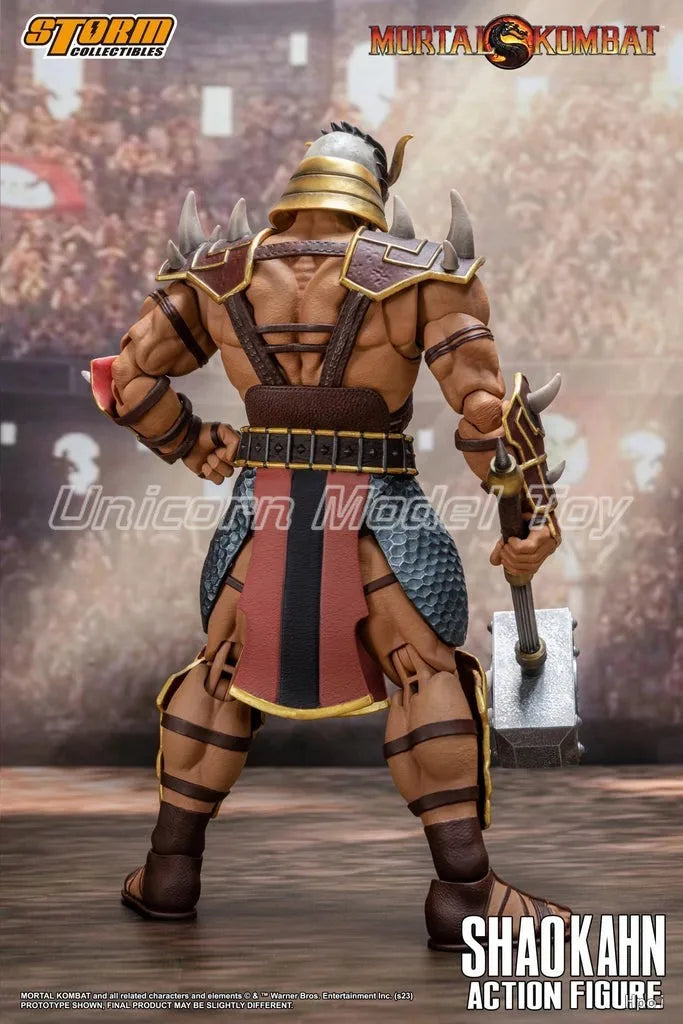【UA】Original Storm Collectibles Mortal Kombat SHAO KAHN 1/2 Action Figures Model Toys Gifts