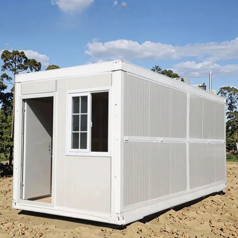 Foldable Luxury Container Folding House custom.New Expandable Dormitories Portable Office Movable Camping Prefabricated