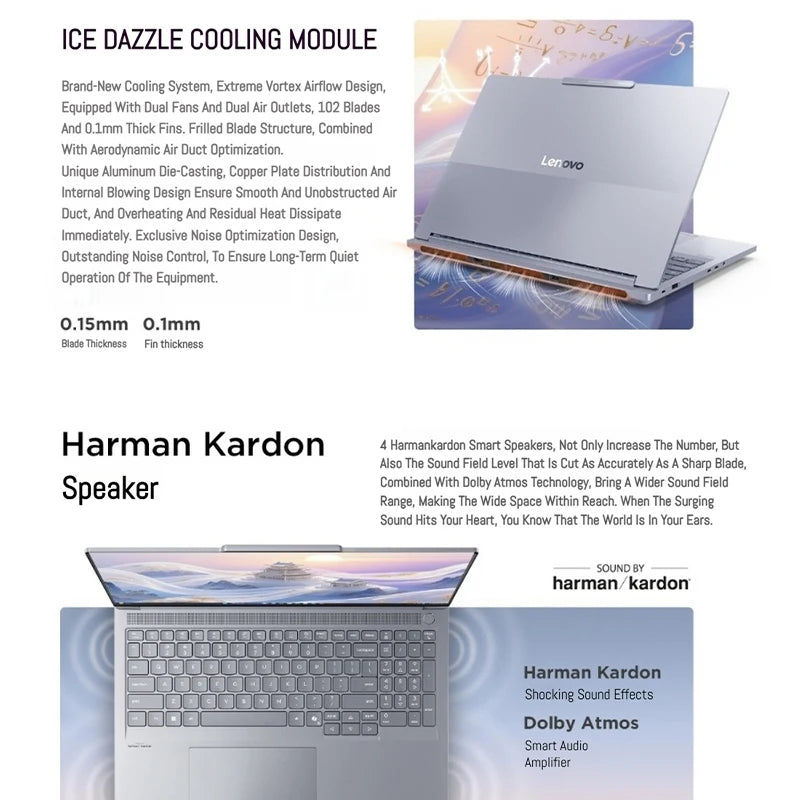 ThinkBook 16p 2025 Laptop Intel Core Ultra 9 275HX GeForce RTX 5060/5070 32GB (16+16)DDR5 1TB SSD 16" 3.2K/2.5K IPS LCD Screen