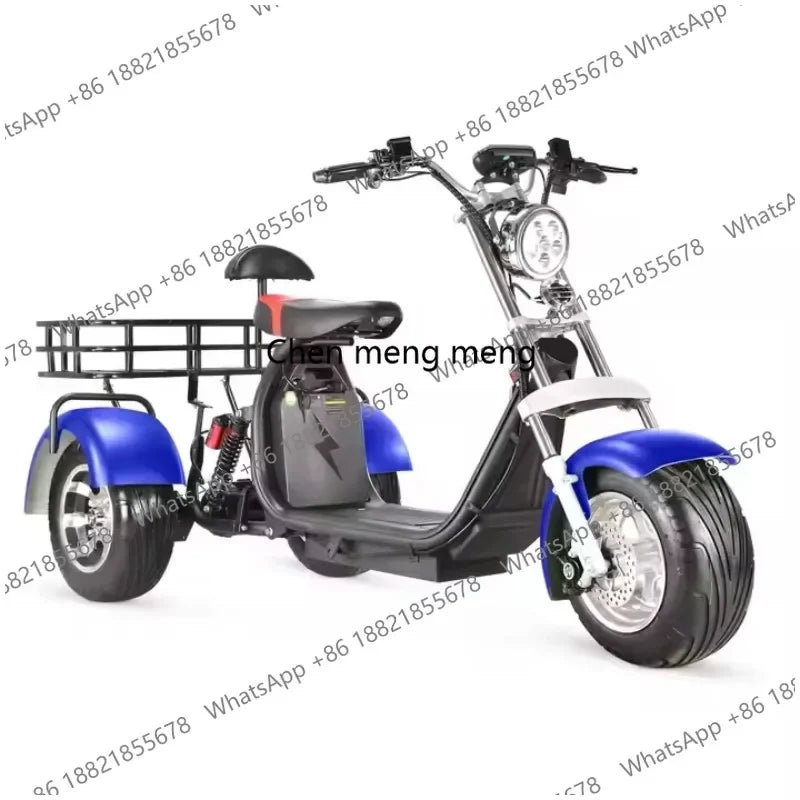 D185 Clark is hot selling Adult Three Wheel Bicycle Lithium Battery Tricycle 3 Wheel Electric  Citycoco