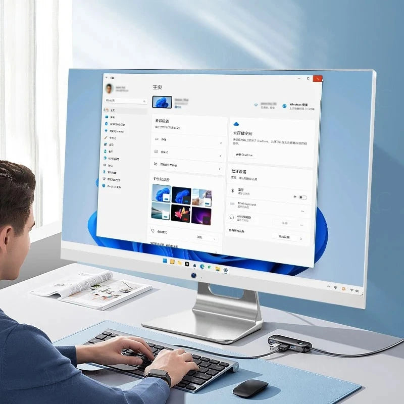 Desktop Computer,Core I5 I7 I9,Monoblock PC,Touch Screen,All in One PC,Barebone System High Performance Office Gaming Computer