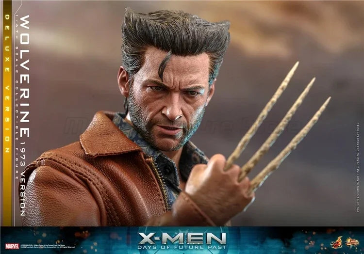 【MT】Hot Toys MMS660 Marvel  X-Men 1973 Version Wolverine Hugh Jackman Full Set Model 12In Soldier 1/6 Action Figure Movable