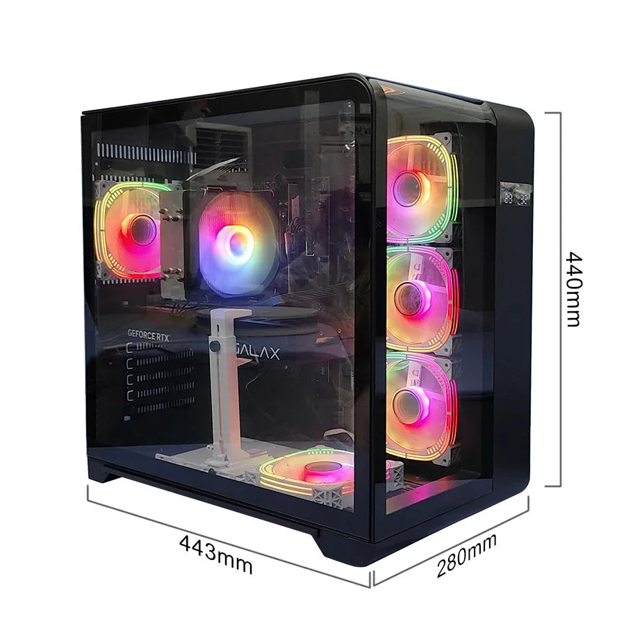 All in One Pc New  Core I7 13700f 16g Memory Ddr5 5600 4070 5060 Ai Deepseek All in One Desktop Computer for Games