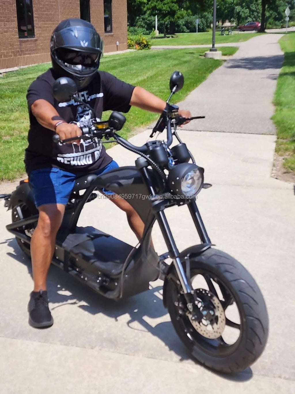 Wholesales 4000W Electric Adult Motorcycle Street Mopeds Motorcycle Chopper High Speed Long Range for Sale