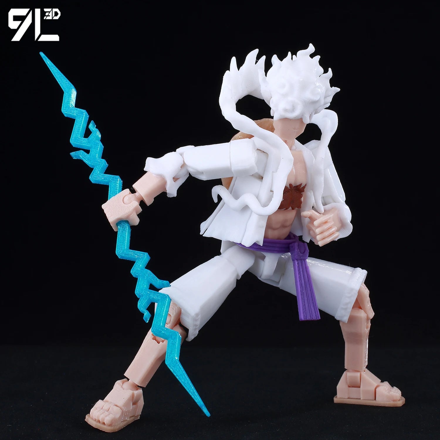 9L3D Printed Anime One Piece Naruto Demon Slayer Dummy13 Lucky T13 Movable Shapeshift Action Figures Mannequin Toys Collectors