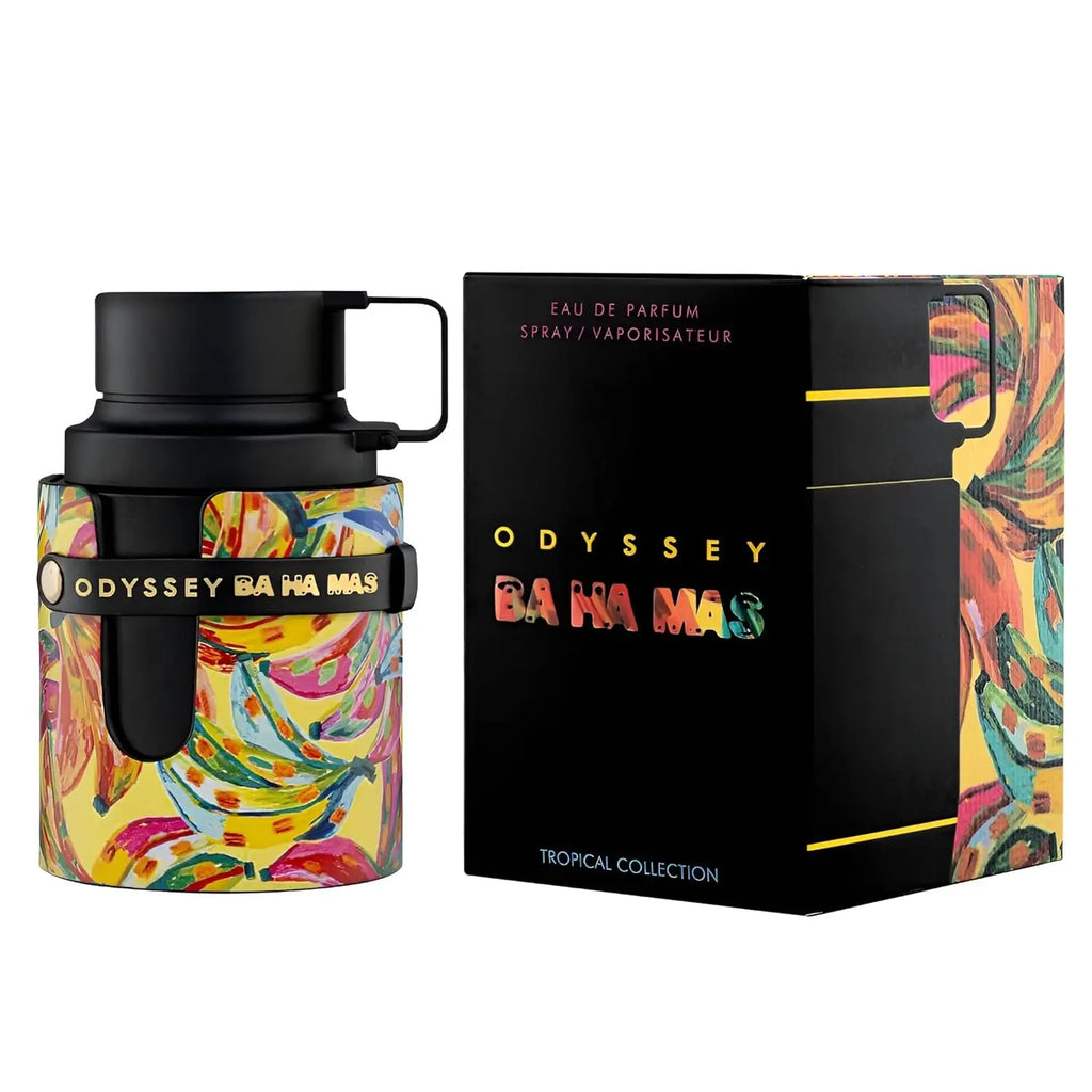 Armaf Odyssey Eau De Parfum Spray Unisex Long-Lasting Fragrance Fruity Aquatic Woody Notes Tropical Collection 3.4 Oz/100 Ml