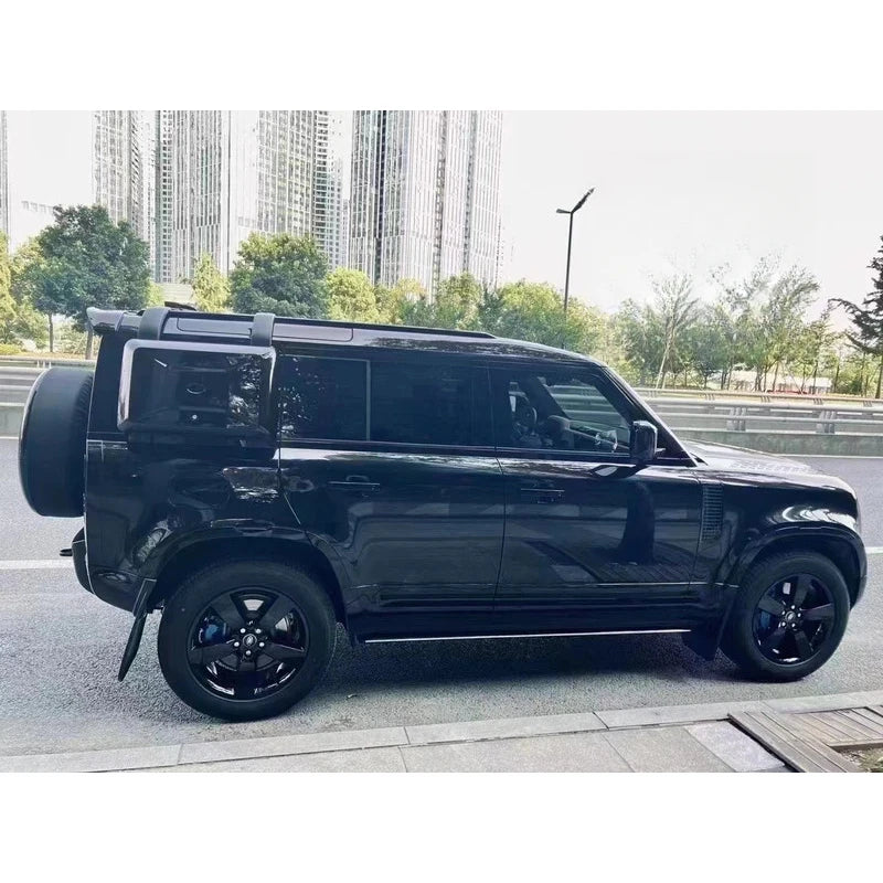 Body Systems for Range Rover Defender 2020 007 Black Version Bumpers Eyebrows Side Skirts Taillamps Tai