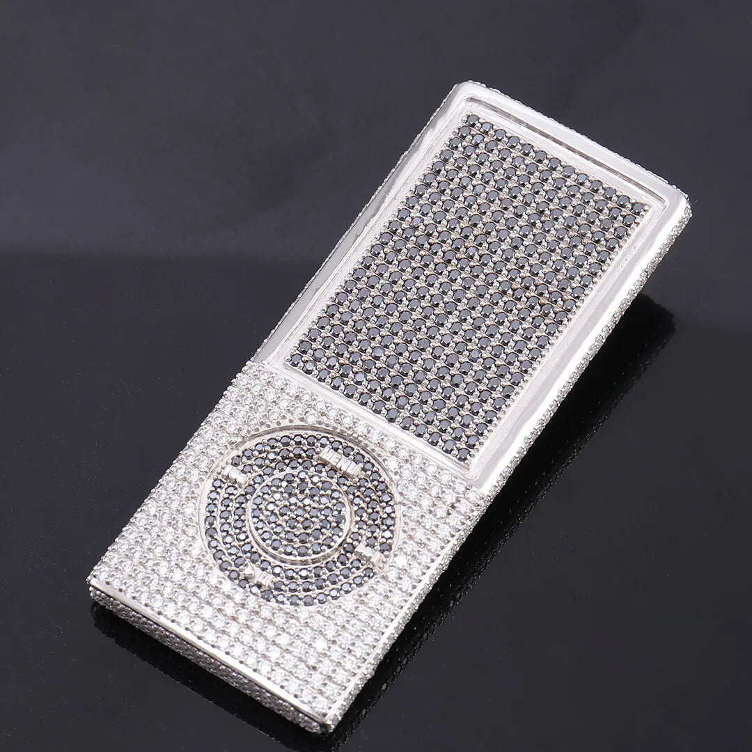 Provence Hip Hop Pendant for Men Moissanite Rapper Custom Jewelry Miami Rock Remote Control Pendant