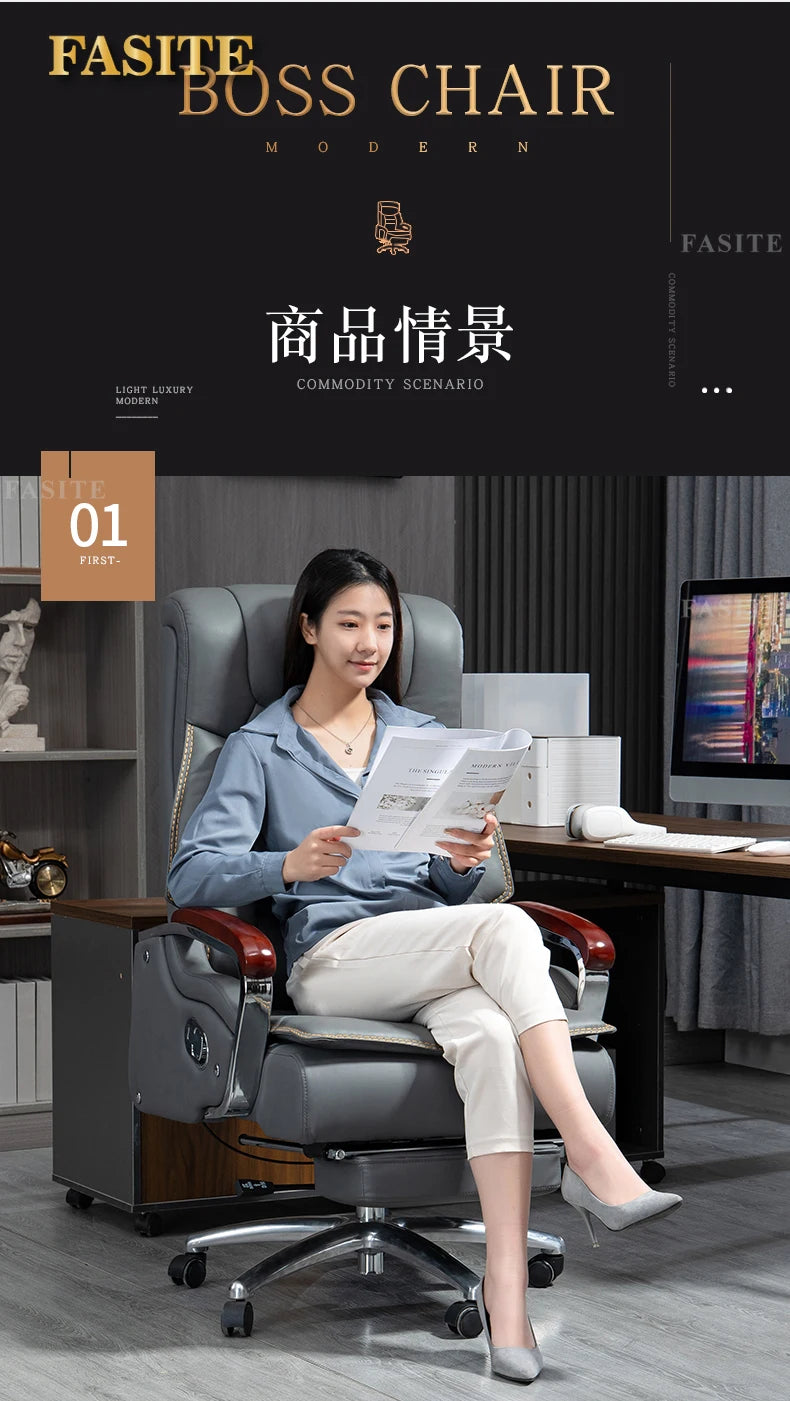 Ofice Chair Recliner Scorpion Gaming Leather Pedicure Ofice Chair Luxury Ergonomic Sedia Ergonomica Furnitures reliable