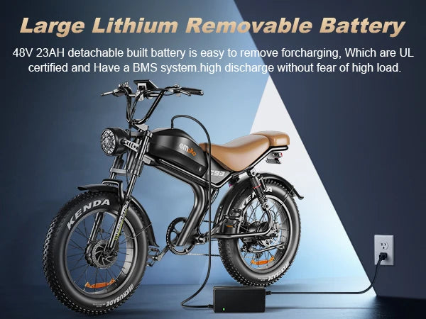 Electric bicycle C93 2000W motor 48V23Ah Battery Dual Hydraulic break E-BIKE max speed 55km/h Aluminum alloy electric bike adult
