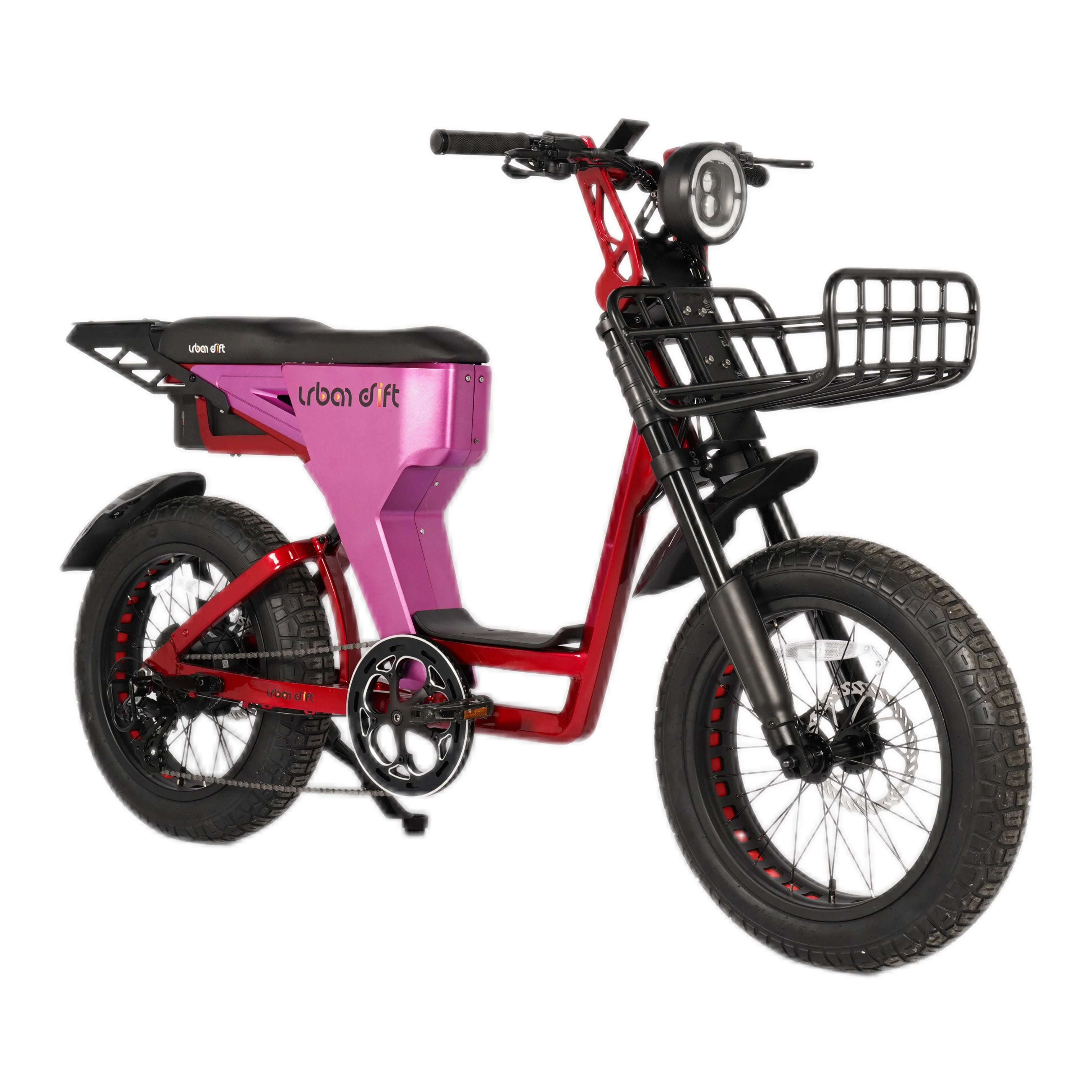Fat Tire Electric Bike Stylish And Durable Powerful Motor All Terrain Tires City Commutes Off Road Adventures