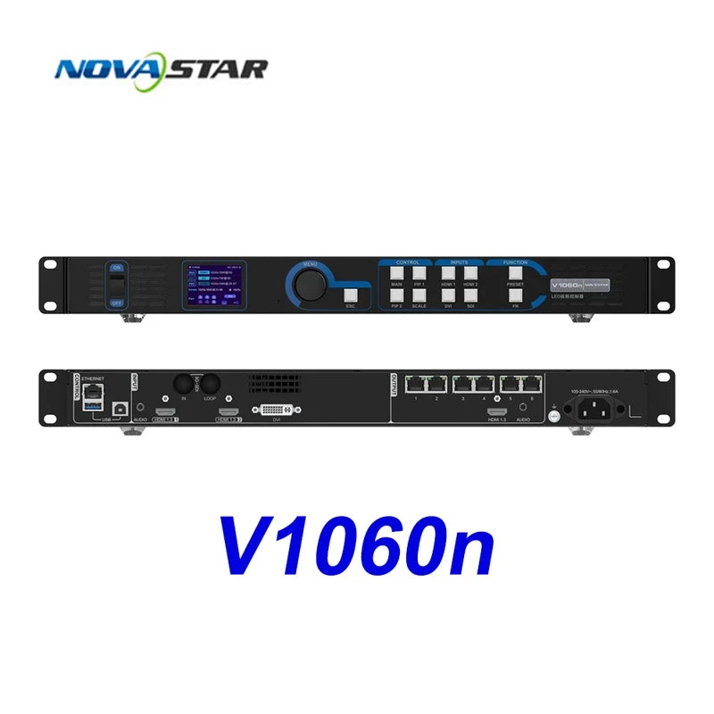 Novastar V6=V1060n All-in-One Controller LED Video Processor,LED Display Processor, LED Video Controller
