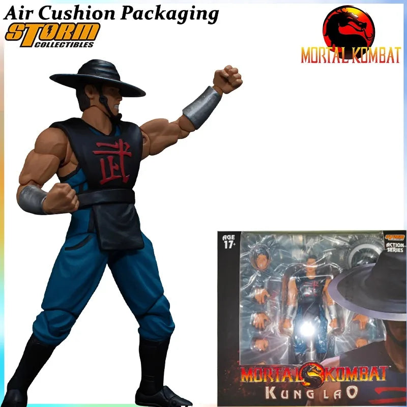 Storm Toys Genuine Mortal Kombat Series Kitaro Kung Lao Reptile Arcade Fighting Game Collection 1/12 Action Figures Model Toys