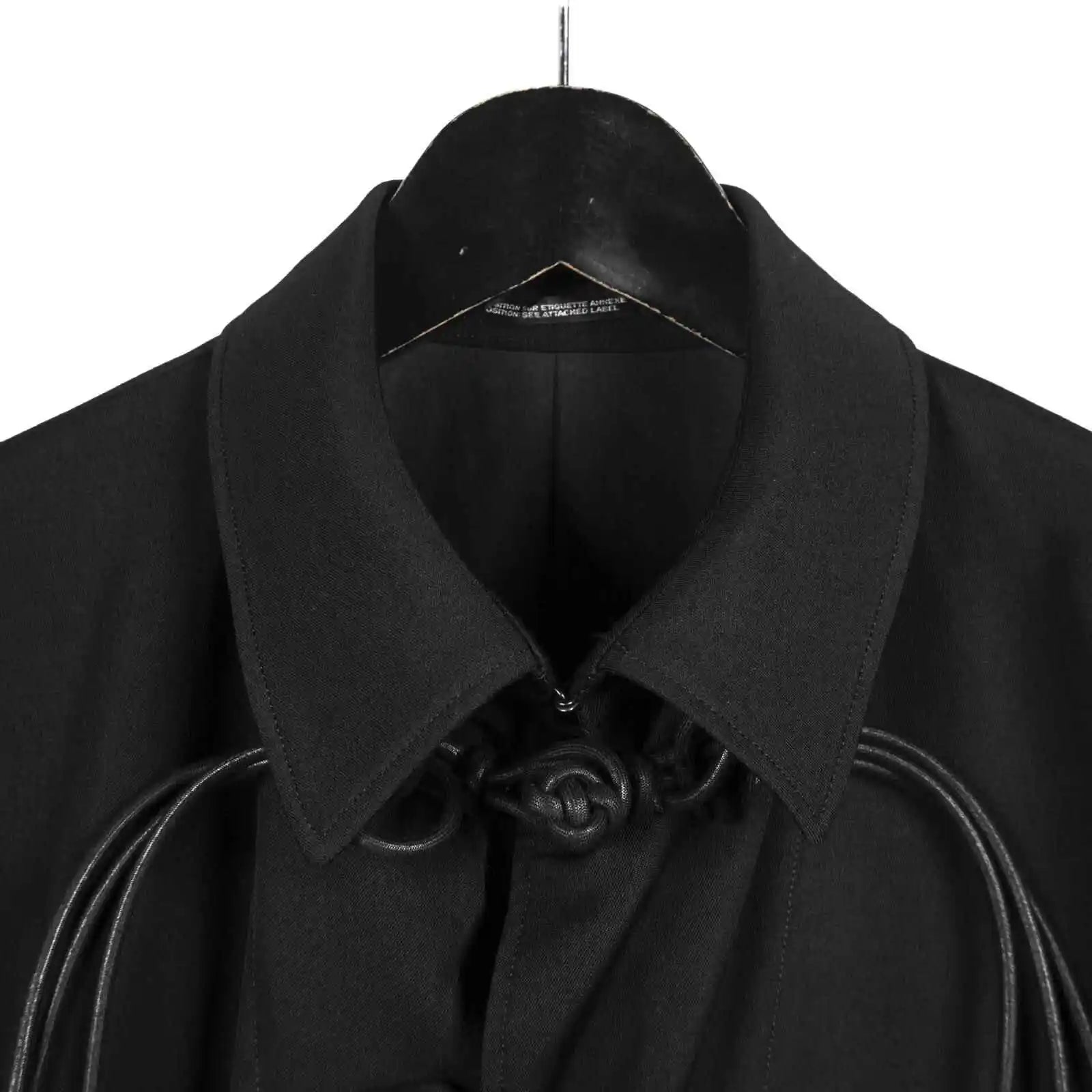 TOP-YAMAMOTO Japanese original design Dark niche men loose Chinese knot button jacket