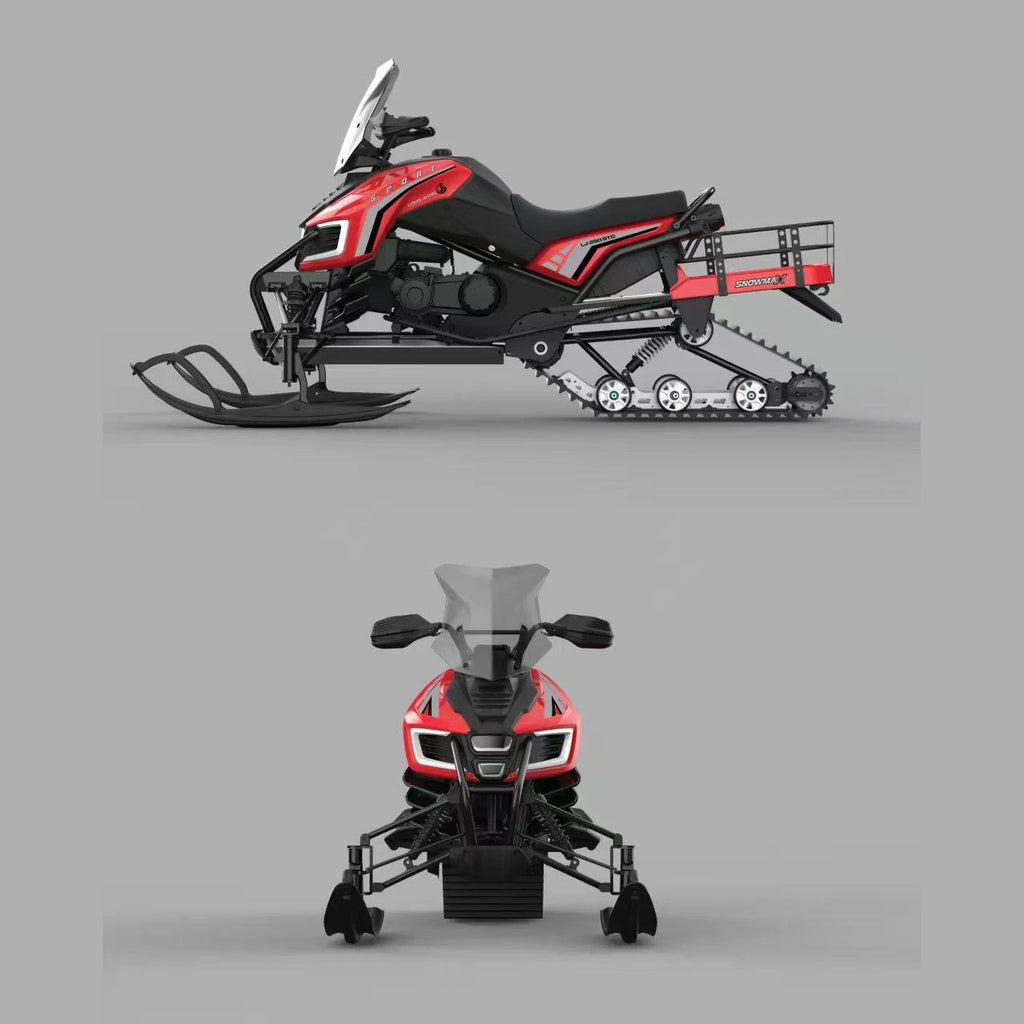 Snow Wolf-XL200 Outdoor 200cc Ice And Snow Entertainment Sports Motorcycle Adults Snowmobile