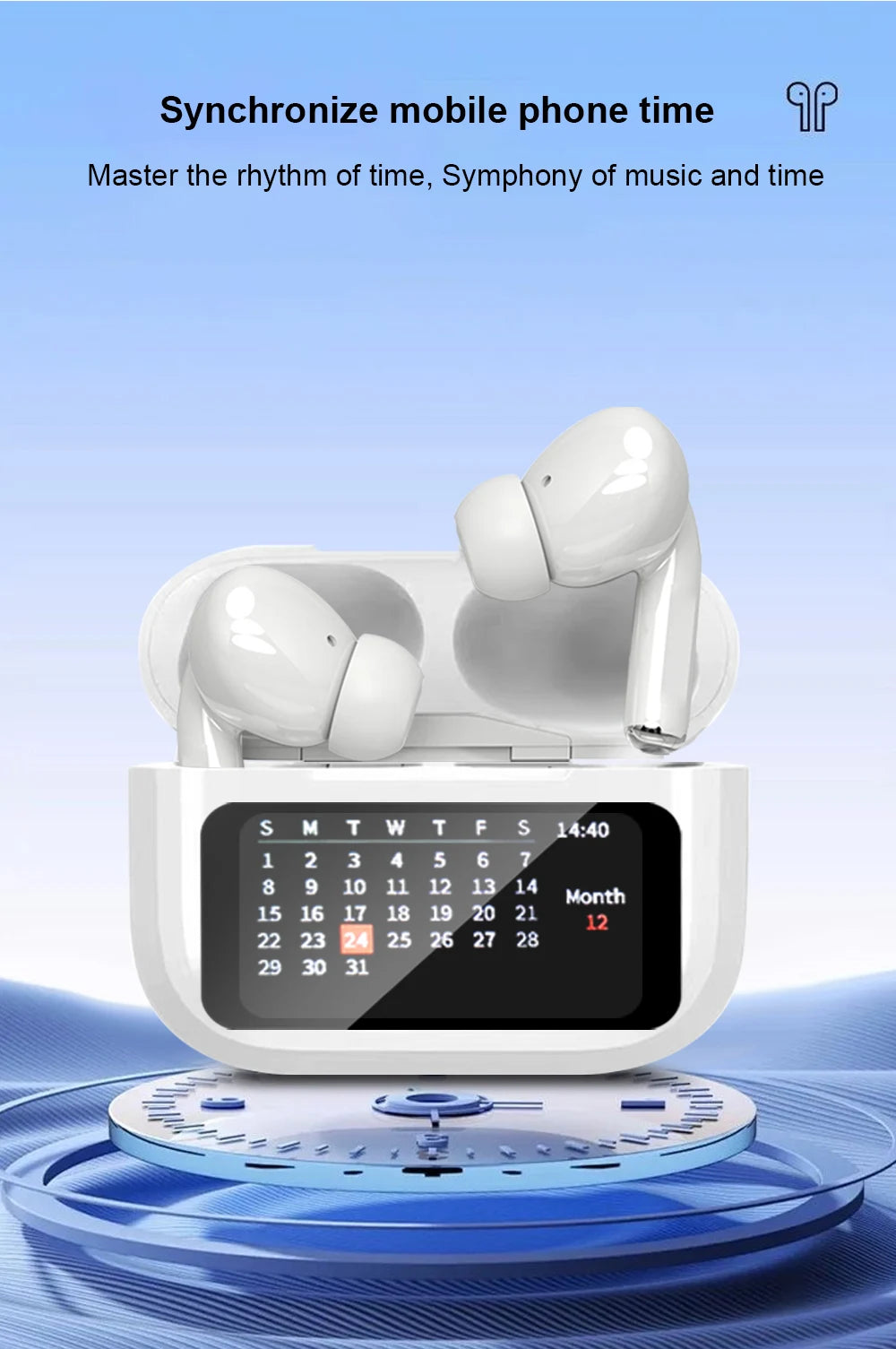 New Air Pro Wireless Bluetooth Earphones Headphones ANC Noise Reduction HiFi Sound Low Latency Earbuds HD Music Touch Headsets