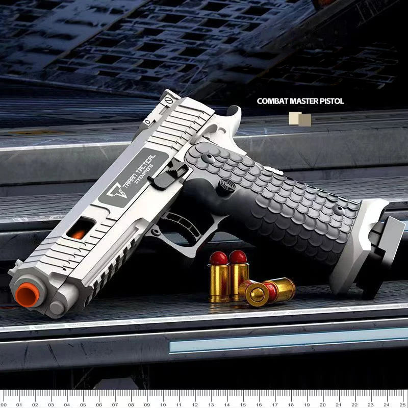 Shell Ejecting Toy Gun Airsoft Pistol Soft Bullet USP Weapon Children Armas Continuous Shoot Outdoor Game Toys for Boys Kid Gift