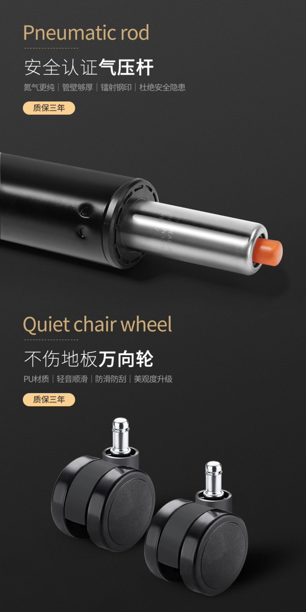 Salon Gaming Office Chair Organizer Luxury Executive Modern Office Chair Cushion Back Support Cadeira Para Computador Furniture