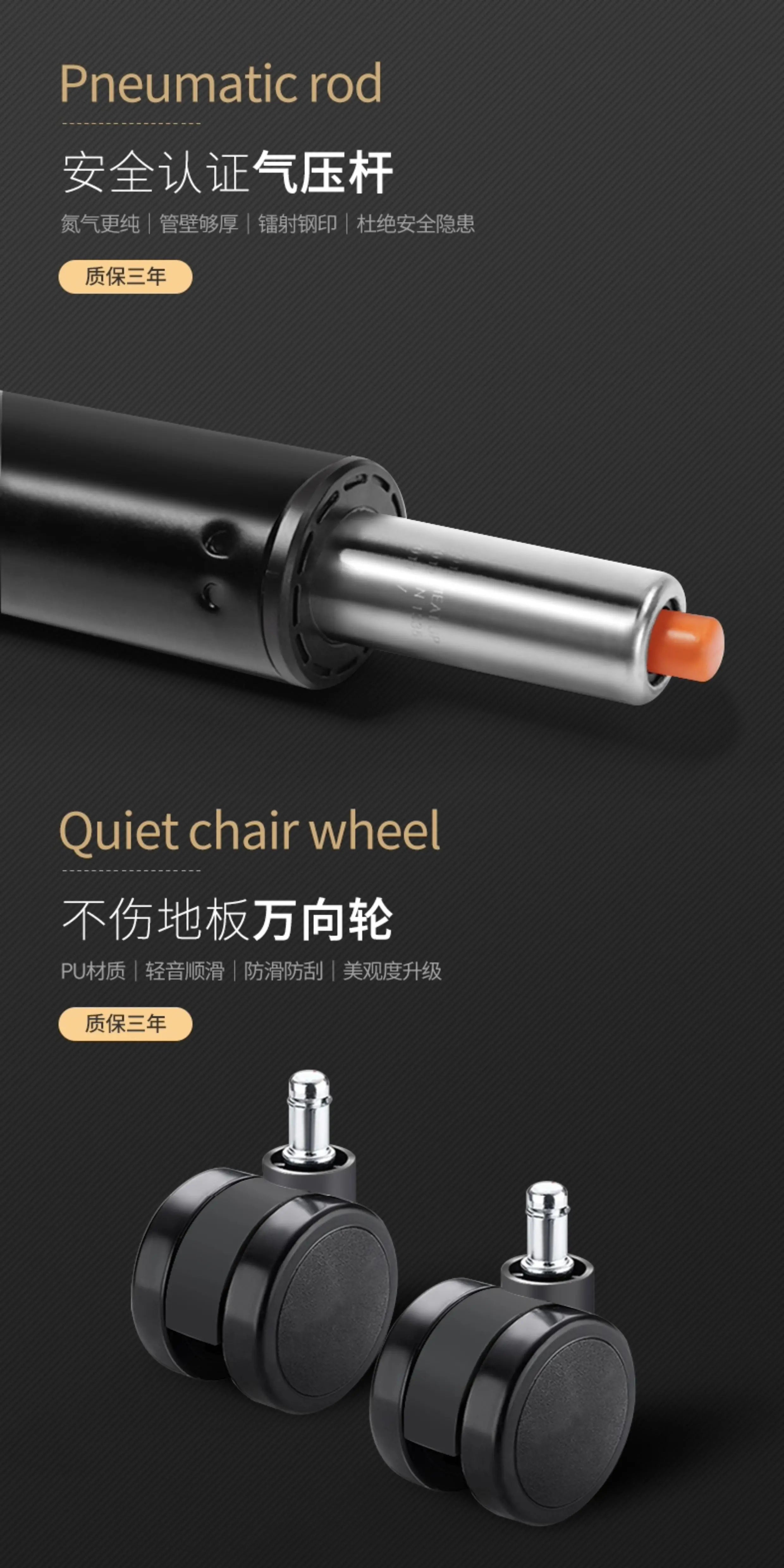 Salon Gaming Office Chair Organizer Luxury Executive Modern Office Chair Cushion Back Support Cadeira Para Computador Furniture