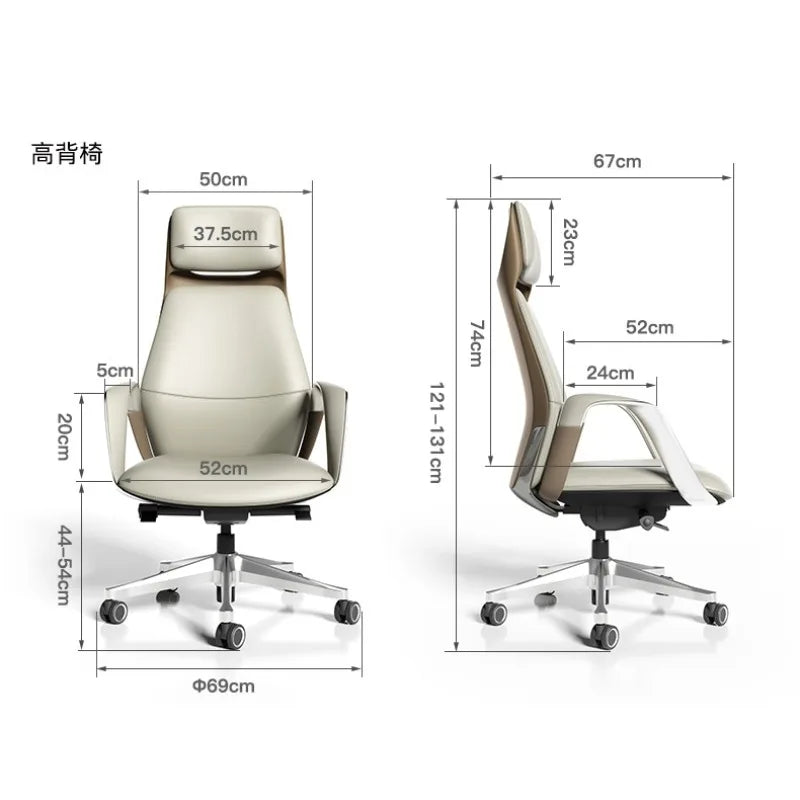 Design Cushion Office Chair Aesthetic Modern Gaming Ergonomic Office Chair Luxury Executive Chaise De Bureau Home Furniture