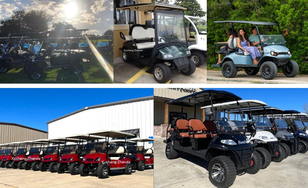New 4 Wheel Electric Club Car Golf Cart/Golf Cart Accessories Ezgo Club Car/Club Car Golf Cart Body Kit