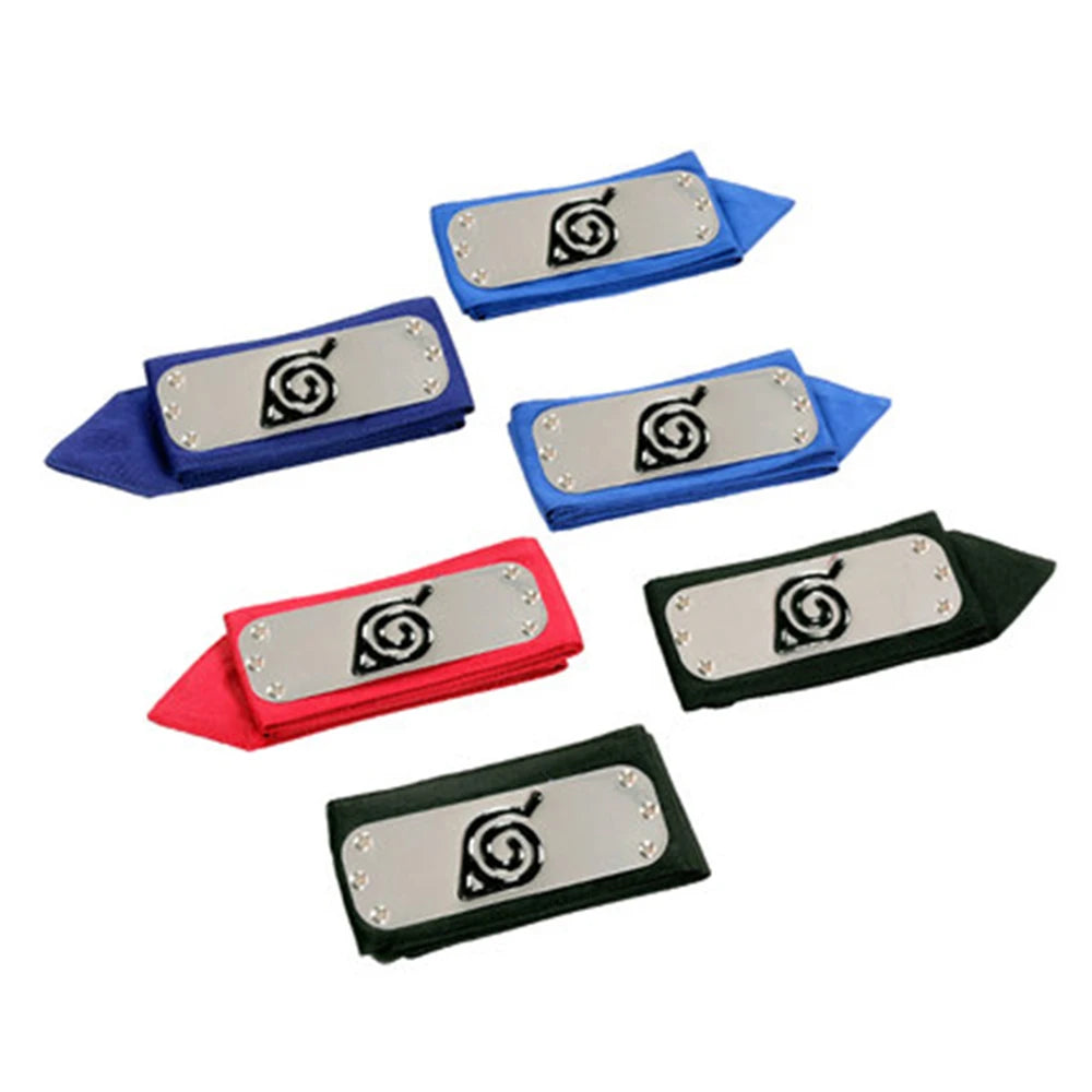 NARUTO Itachi Sasuke Kakashi Namikaze Minato Sakura Hinata Official Authorization Cosplay Ninja Headband Hairwear
