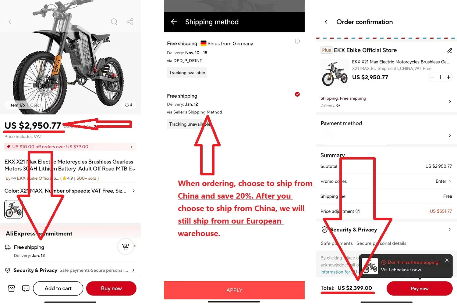 EKX X21 Max Electric Motorcycles 6000W Brushless Gearless Motors 60V30AH Lithium Battery Speed 85Kmh Adult Off Road MTB Ebike
