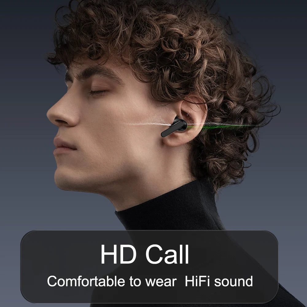 Original GREATWALL TWS Wireless Bluetooth Earphones Earbuds Smart LCD Touch Screen HiFi Stereo Sound Headphones HD Call With APP