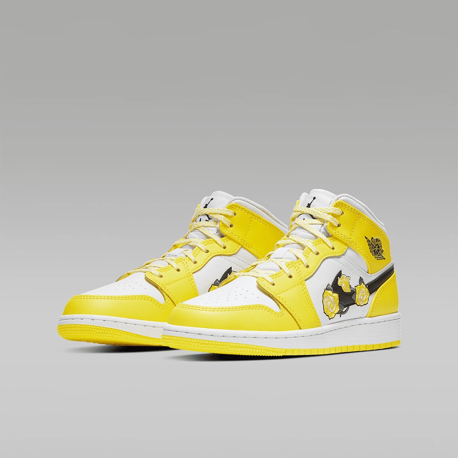 Nike Authentic AIR JORDAN 1 MID SE (GS) Women's Casual Kids' Sneakers AV5174-700